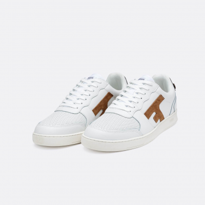 FAGUO - HAZEL LEATHER - BLANC