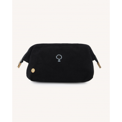 FAGUO - WASHBAG SMALL BAG WOVEN - NOIR