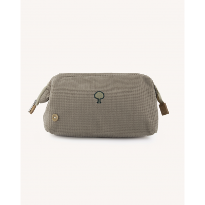 FAGUO - WASHBAG SMALL BAG WOVEN - BEIGE