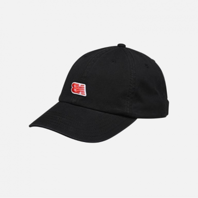 NEW BALANCE - PATCH LOGO HAT - NOIR
