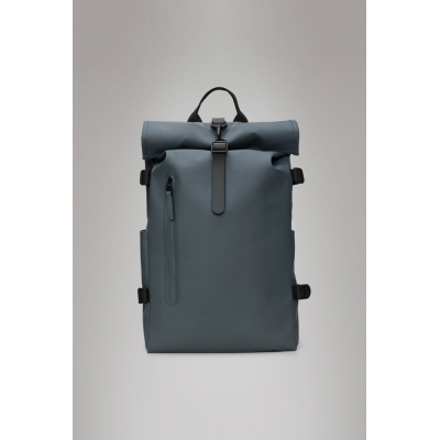 RAINS - ROLLTOP RUCKSACK LARGE W3 - GRIS
