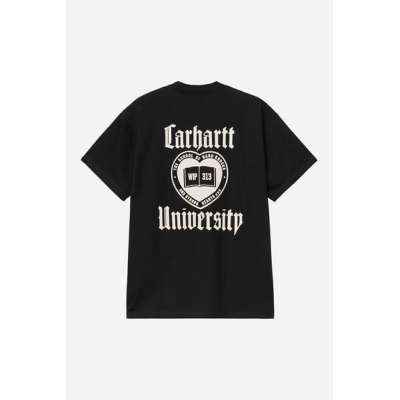 CARHARTT WIP - S/S SCHOOLING T-SHIRT - NOIR