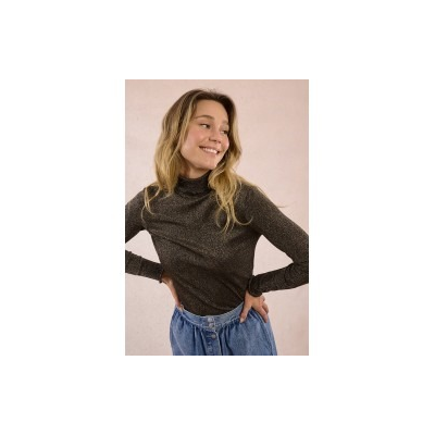 MOLLY BRACKEN - LADIES KNITTED UNDERSWEATER - MARRON