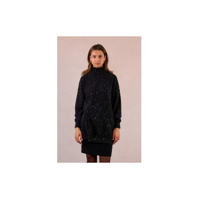 MOLLY BRACKEN - LADIES KNITTED SWEATER - NOIR