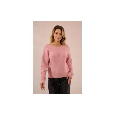 MOLLY BRACKEN - LADIES KNITTED SWEATER - ROSE