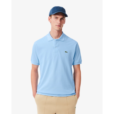 LACOSTE - SHORT SLEEVED RIBBED COLLAR SHIRT
