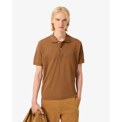 LACOSTE - SHORT SLEEVED RIBBED COLLAR SHIRT