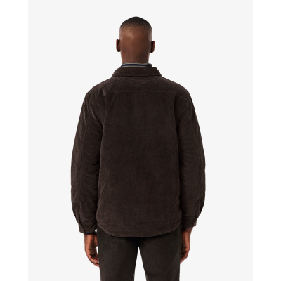 LACOSTE - CHEMISE CASUAL MANCHES LONGUES - MARRON