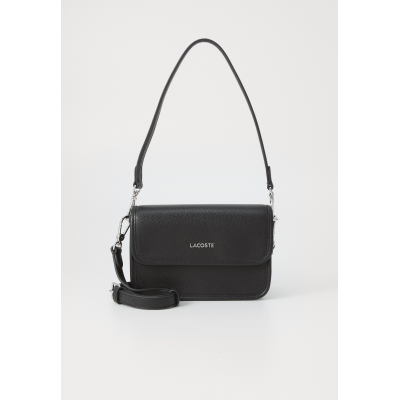 LACOSTE - FLAP CROSSOVER BAG - NOIR