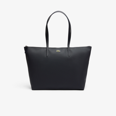 LACOSTE - L SHOPPING BAG - NOIR