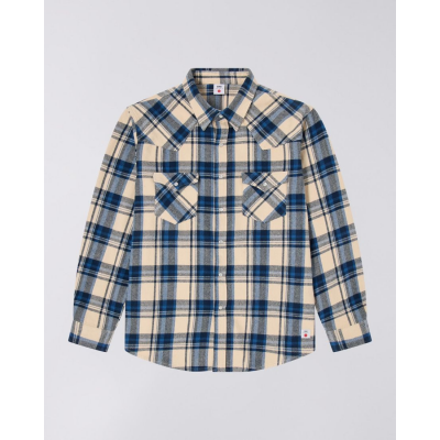 EDWIN - WORK SHIRT LS - MULTICOLORE