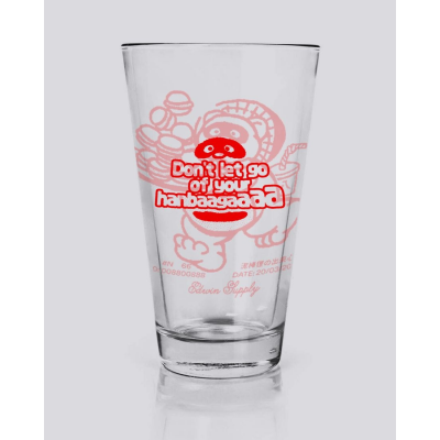 EDWIN - COLA GLASSES - PACK OF 2 - ROUGE