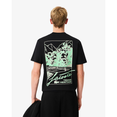 LACOSTE - TEE-SHIRT - NOIR
