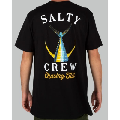 SALTY CREW - TAILED S/S TEE - NOIR
