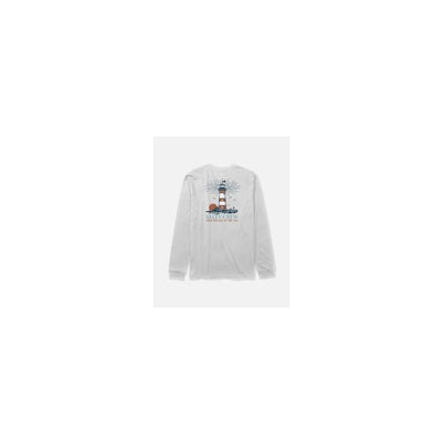 SALTY CREW - HIGH BEAM LS TEE - BLANC
