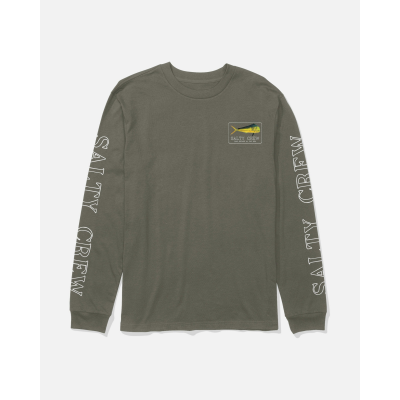 SALTY CREW - GOLDEN MAHI PREMIUM L/S TEE