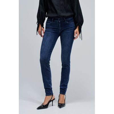 SALSA - JEANS WONDER W/ DETAIL - BLEU