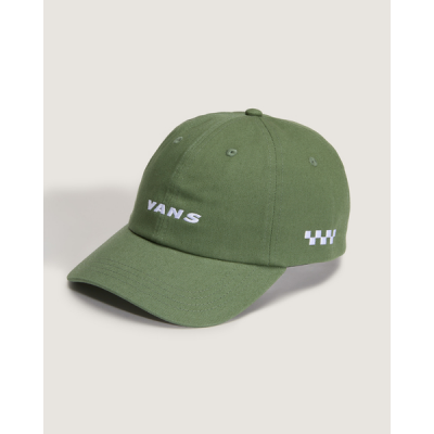 VANS - CHECK SIDE CURVED BILL JOCKEY - VERT