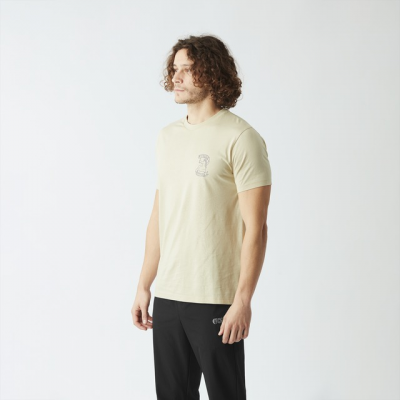 PICTURE - TERRA TEE - BEIGE
