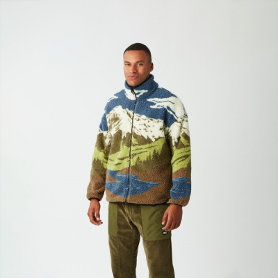 PICTURE - HAFDALS ZIP FLEECE