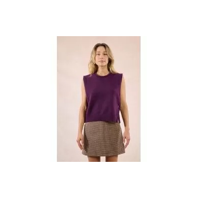 MOLLY BRACKEN - LADIES KNITTED SLEEVELESS SWEATER