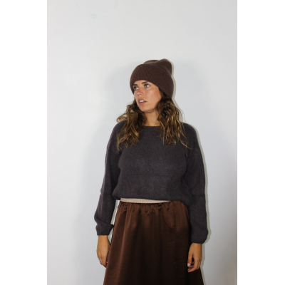 MARIE ILE DE RE - BONNET - MARRON