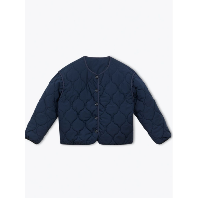 ARSENE ET LES PIPELETTES - BLOUSON BICOLORE - MARINE