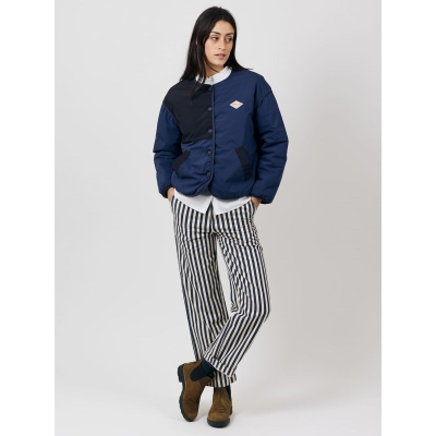 ARSENE ET LES PIPELETTES - BLOUSON BICOLORE - MARINE