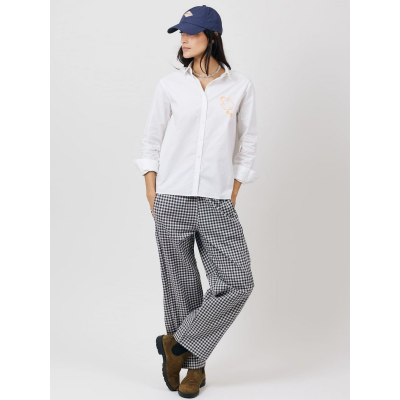 ARSENE ET LES PIPELETTES - BLOUSE BRODERIE OISEAUX - BLANC