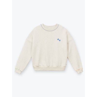 ARSENE ET LES PIPELETTES - SWEAT MOUCHETE - BEIGE