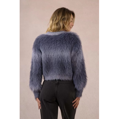 MOLLY BRACKEN - LADIES KNITTED SWEATER - GRIS