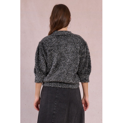 MOLLY BRACKEN - LADIES KNITTED SWEATER - GRIS