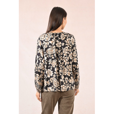 MOLLY BRACKEN - LADIES WOVEN BLOUSE