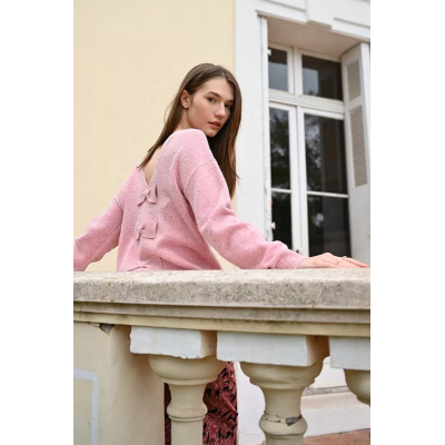 MOLLY BRACKEN - LADIES KNITTED SWEATER - ROSE