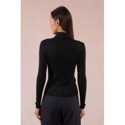 MOLLY BRACKEN - LADIES KNITTED SWEATER - NOIR