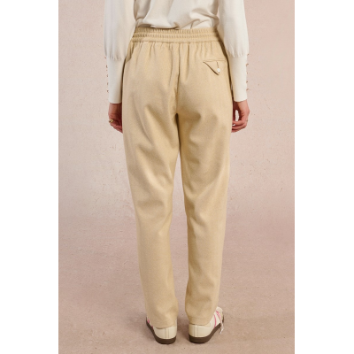 MOLLY BRACKEN - LADIES WOVEN PANTS - BEIGE