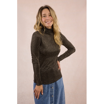 MOLLY BRACKEN - LADIES KNITTED UNDERSWEATER - MARRON