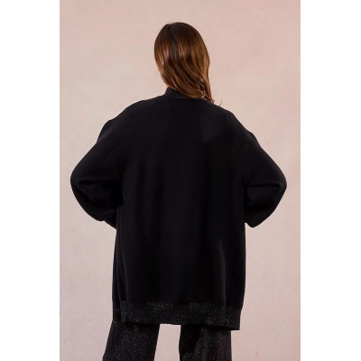 MOLLY BRACKEN - LADIES KNITTED CARDIGAN - NOIR