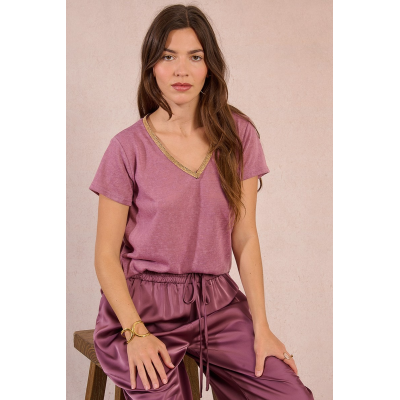 MOLLY BRACKEN - LADIES KNITTED TEE