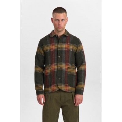 ANERKJENDT - AKOSCAR HEAVY TWILL OVERSHIRT - MULTICOLORE