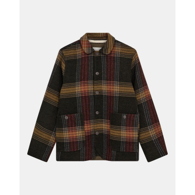 ANERKJENDT - AKOSCAR HEAVY TWILL OVERSHIRT - MULTICOLORE
