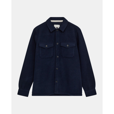 ANERKJENDT - AKOSCAR BOILED WOOL OVERSHIRT