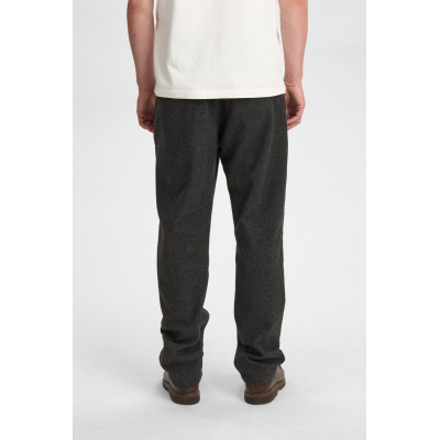 ANERKJENDT - AKJAN PLEAT WOOL PANTS - GRANITE GRAY
