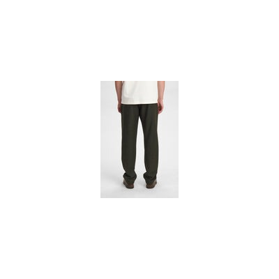 ANERKJENDT - AKJAN PLEAT WOOL PANTS - KAKI