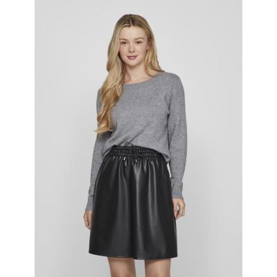 VILA - VIRIL O-NECK L/S KNIT TOP - NOOS