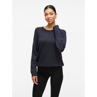 VILA - VIRIL O-NECK L/S KNIT TOP - NOOS