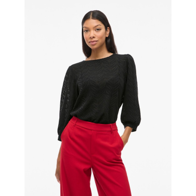 VILA - VIFATIMA CREW NECK L/S TOP