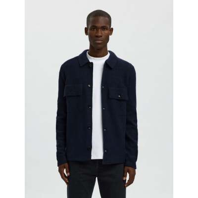 SELECTED - SLHNEALY LS KNIT WORKWEAR CARDIGAN NOOS