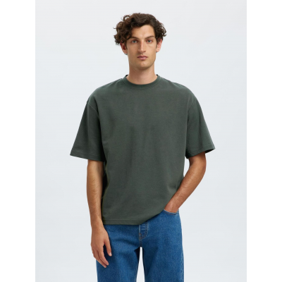 SELECTED - SLHLOOSEOSCAR SS O-NECK TEE NOOS