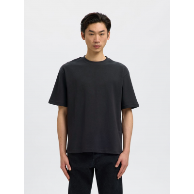 SELECTED - SLHLOOSEOSCAR SS O-NECK TEE NOOS